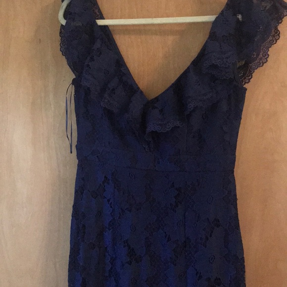 Maniju Navy Dress - Picture 3 of 6